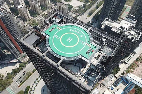地標大廈樓頂建設直升機機坪的四大好處